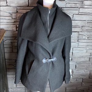 Soia & Kyo Black Wool Short Jacket L